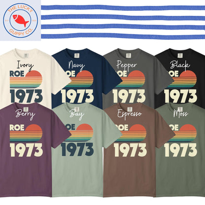 Roe 1973 Unisex Crewneck Shirt: Abortion is Healthcare, Women's Rights are Human Rights, Bans off Our Bodies, Mother By Choice For Choice