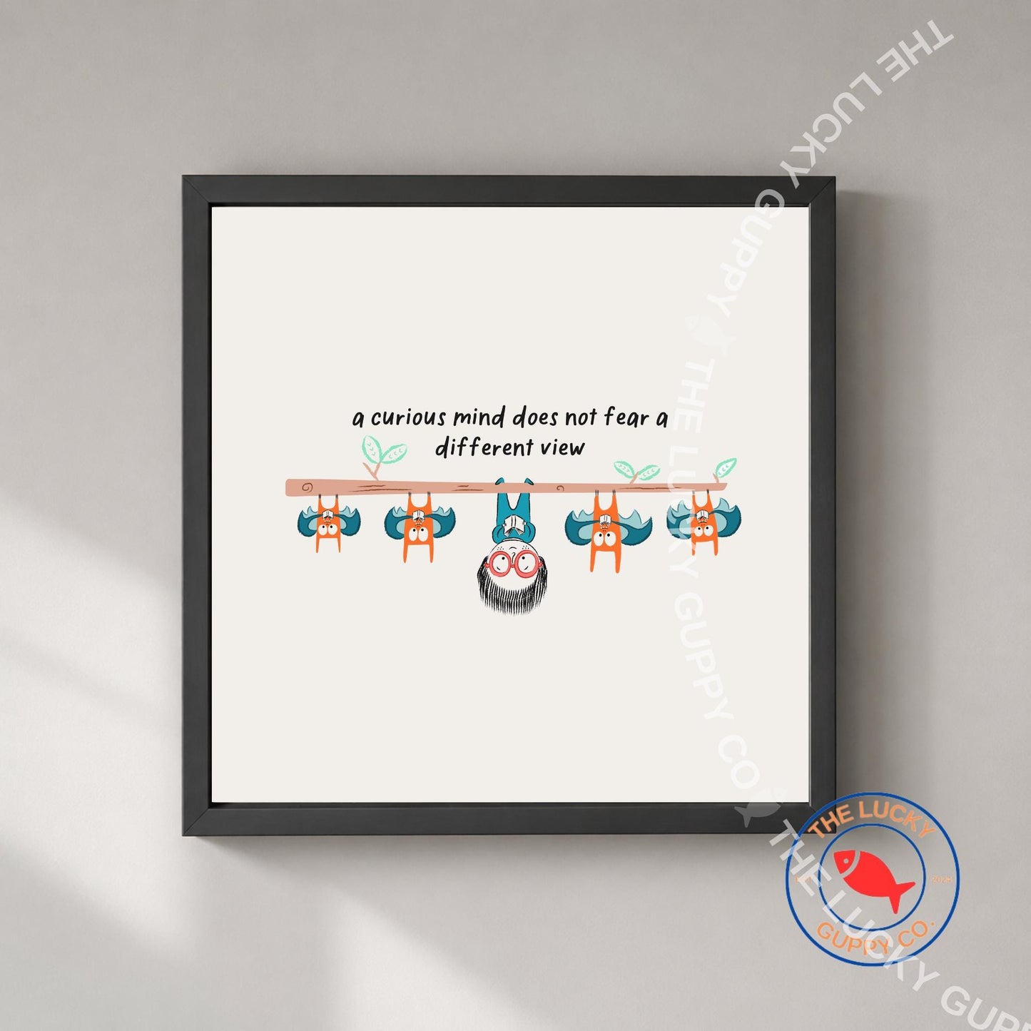 Whimsical Reading Children's Wall Art: Readers and Leaders, Read Banned Books Posters, Liberal Kids Room Art