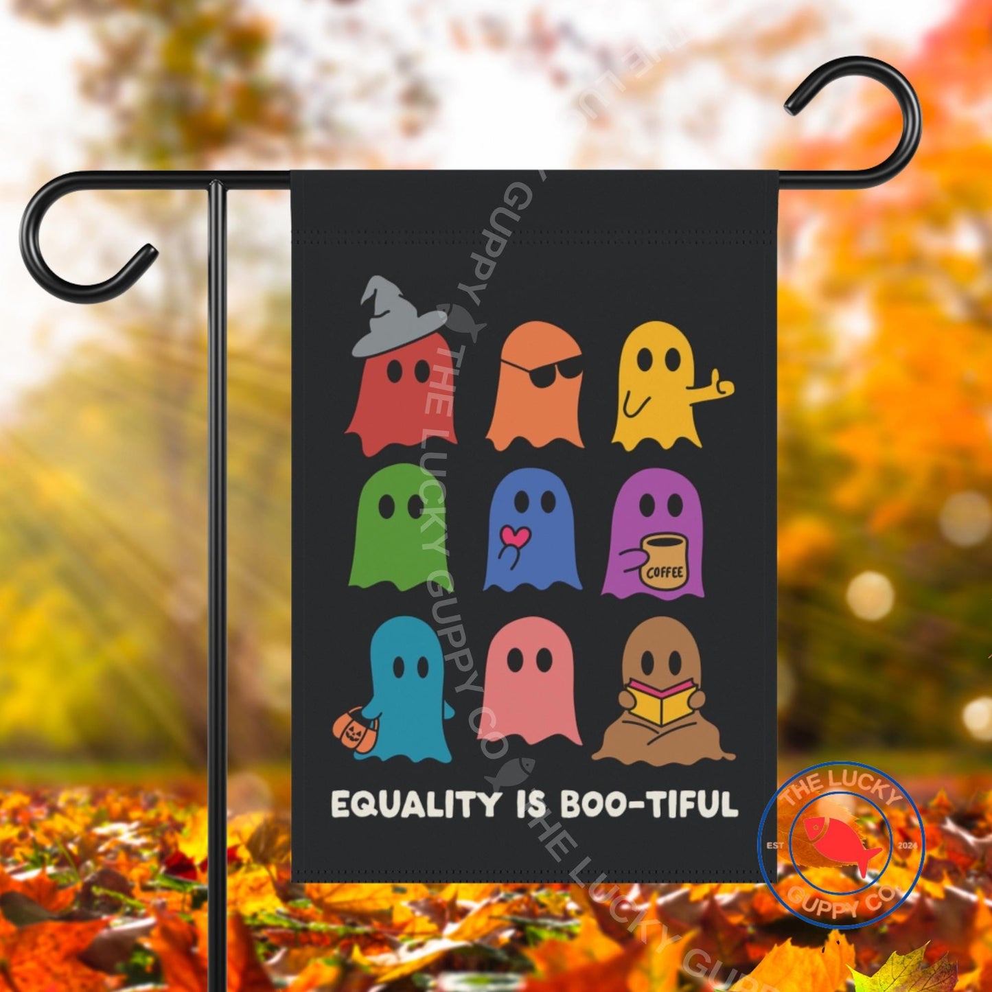 Equality is Boo-tiful: Funny Halloween Flag, Spooky Nights and Equal Rights, Everyone is Welcome Here
